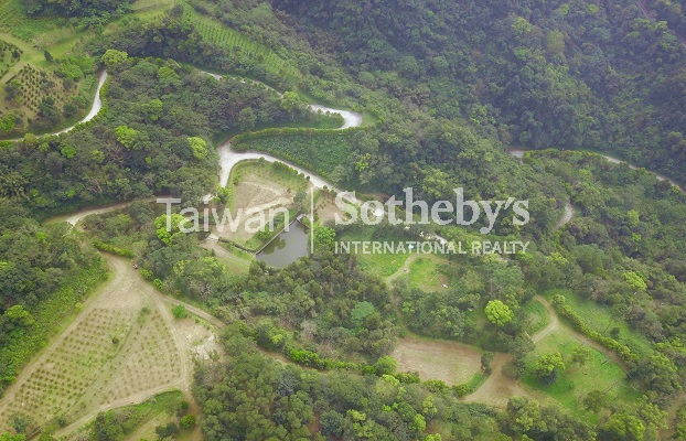 石碇月扇湖山林地現場實景